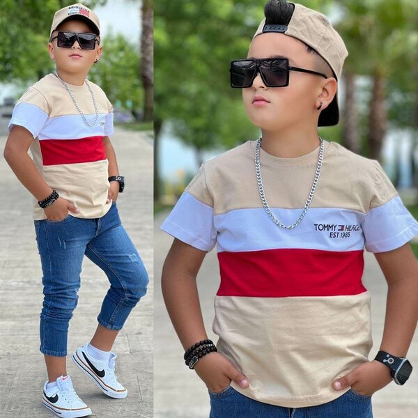 T-shirt garçon Tommy Hilfiger