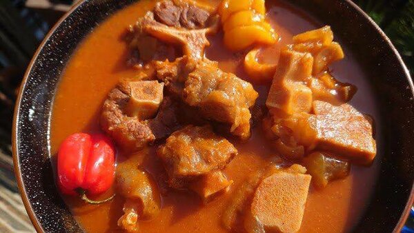 Soupe de patte de bœuf