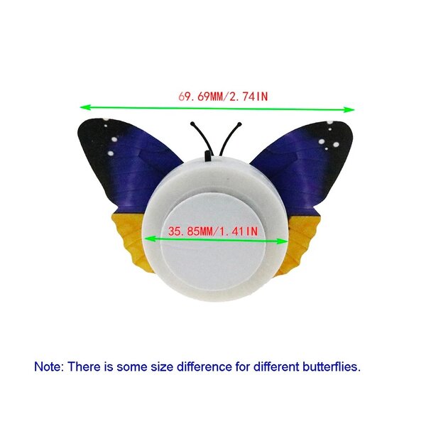 Butterfly LED lights