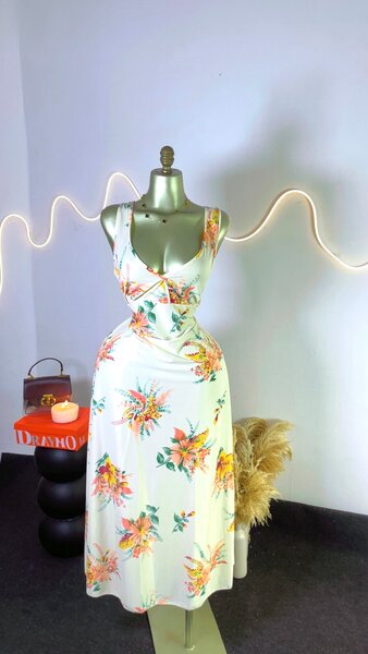 Robe été à fleurs