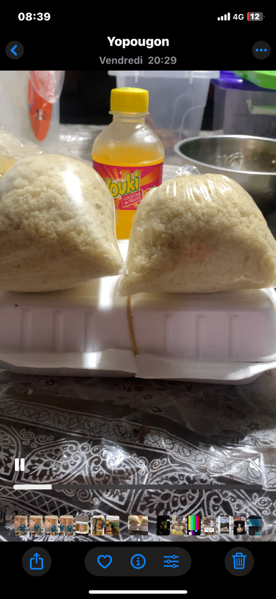 Poisson thon Grillé et Attiéké