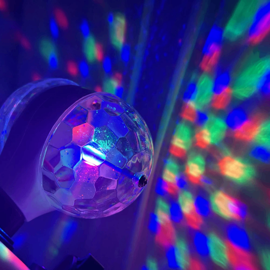 Lampe LED Disco Rotative