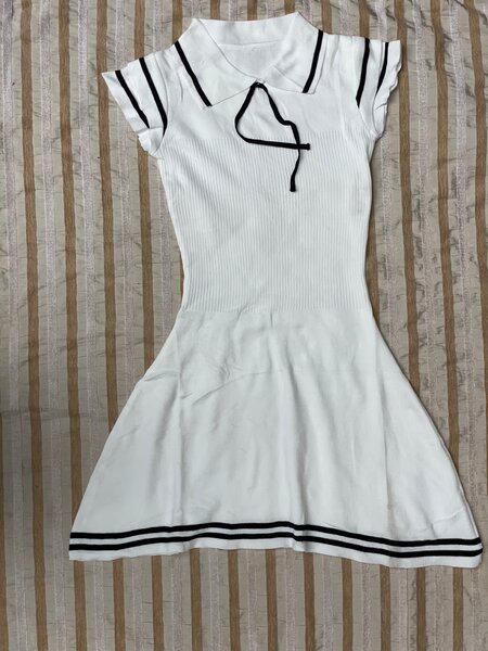 Robe d'été blanche chic