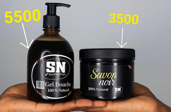 Savon Noir Naturel Exfoliant