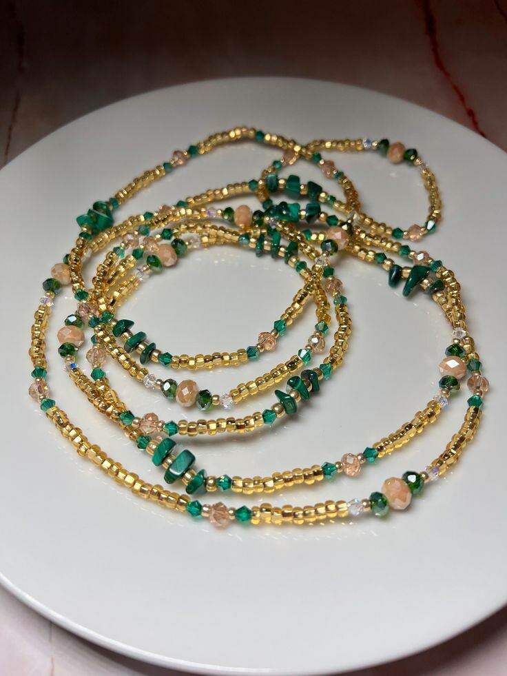 Bayas en perles multicolores