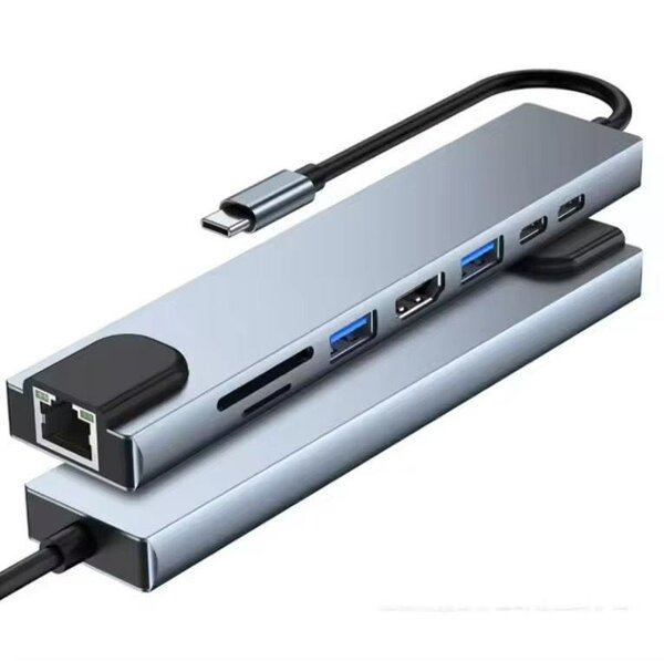 Hub USB-C 8-en-1 Multiport