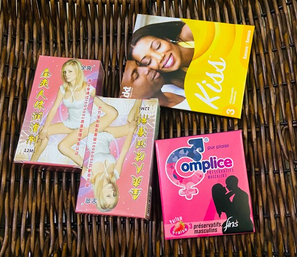 6 Préservatifs + 2 lubrifiants