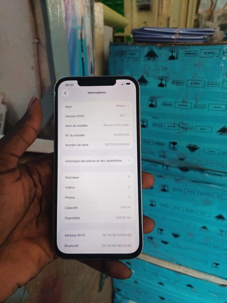 iPhone 12 Pro Max 256Go