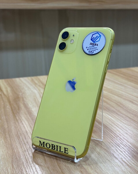 Smartphone 11simpl Apple jaune