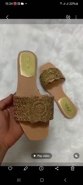 Zara slippers