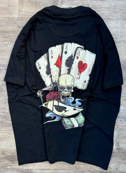 T-shirt graphique tête de mort