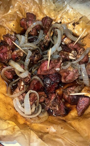 Choukouya de gésiers+attieke