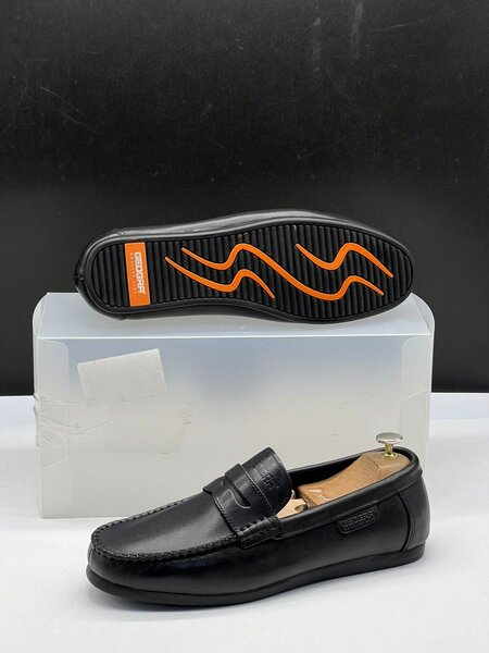 Mocassins confort en cuir