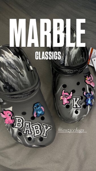 ICONIC MARBLE CROCS
