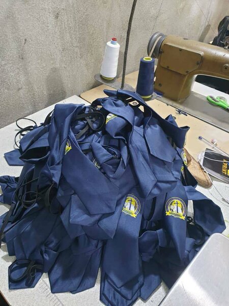 Cravates Noires Uniformes Scolaires