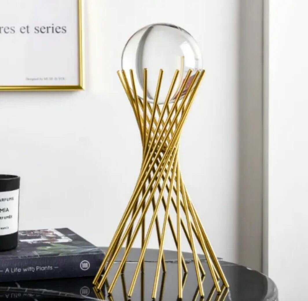 Nordic luxury crystal decor