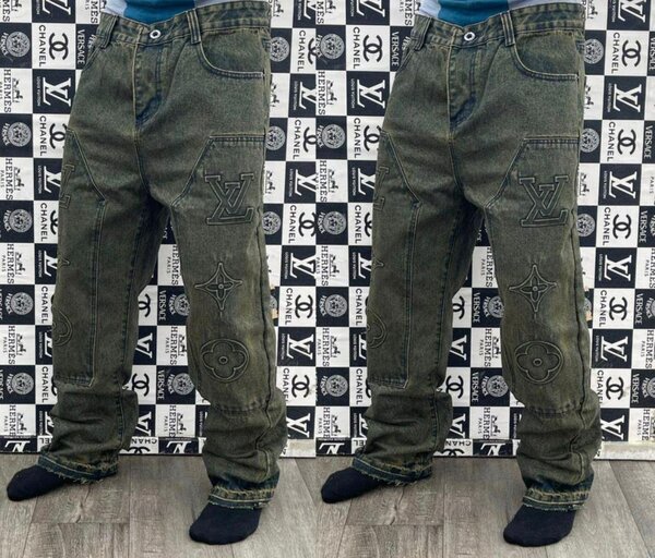 Pantalons en jean imprimés tendance