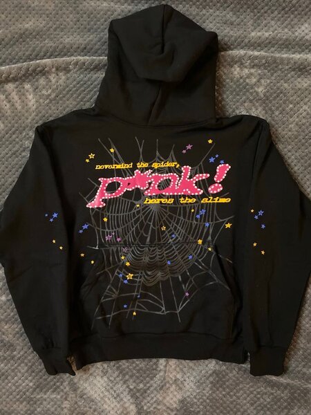 Veste à capuche punk homme