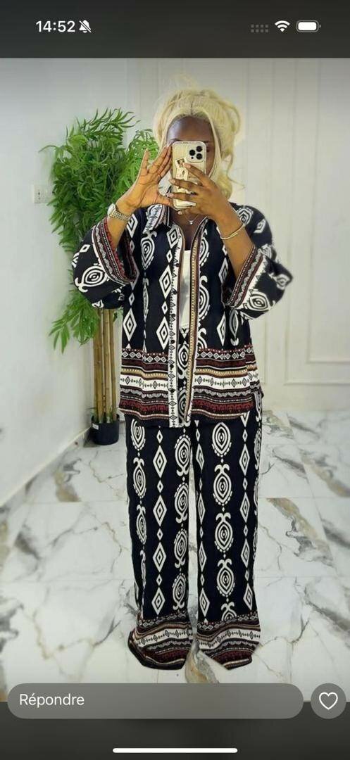 Robe longue en jean élégante