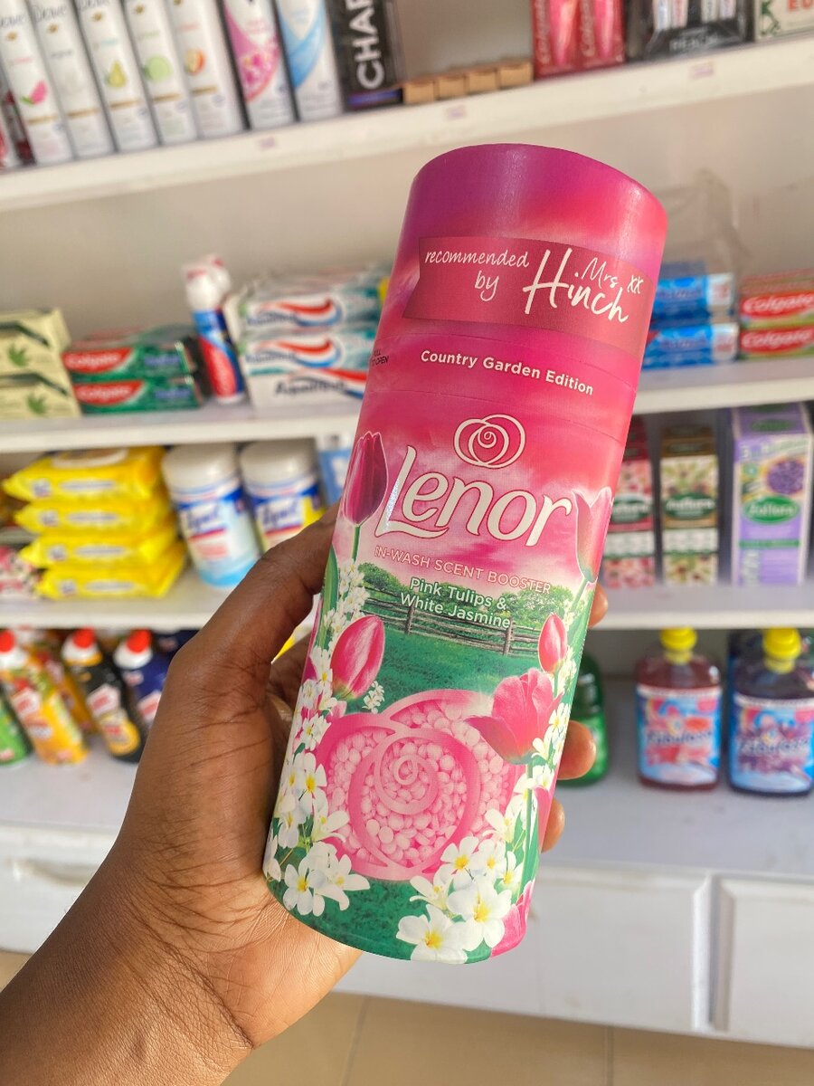 Lenor in-wash scent boosters (Pink Tulips &White Jasmine)