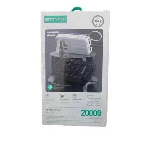 Power bank  20000mAh SOVO