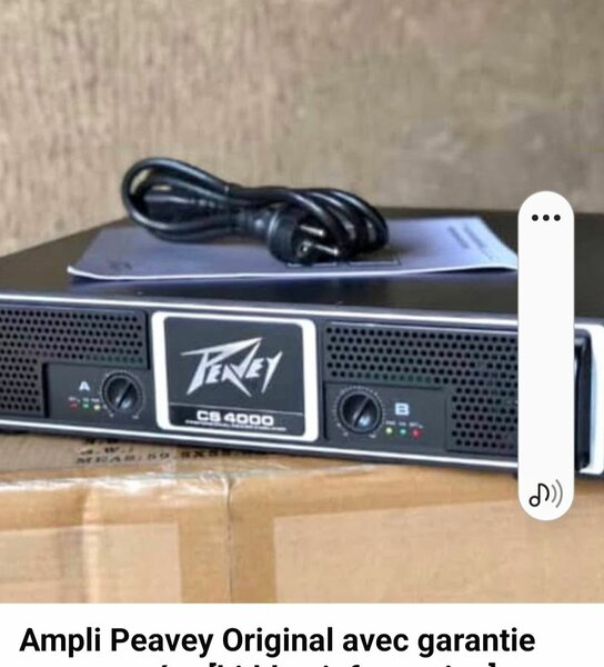 Amplificateur Peavey CS4000