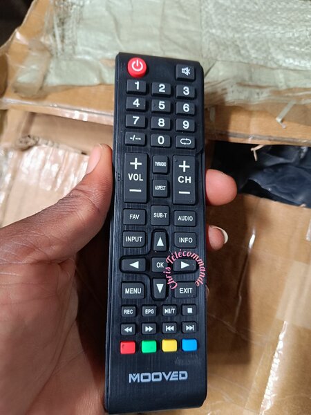 Télécommande TV Mooved universelle