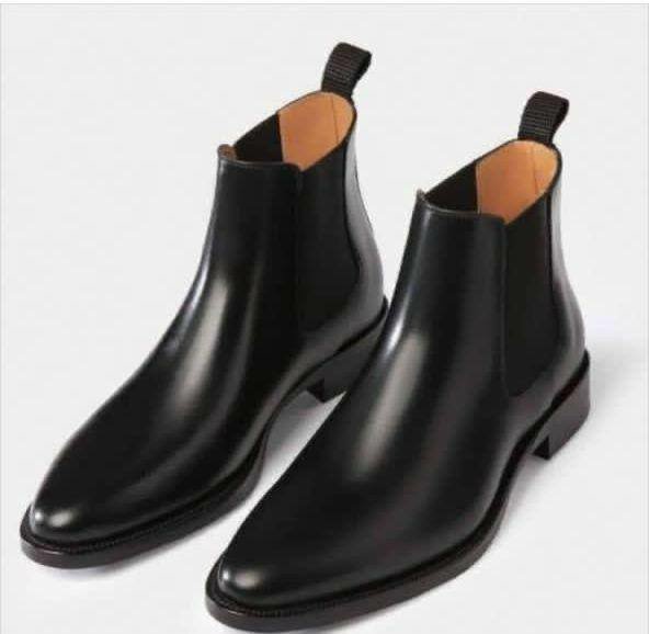 Bottines élégantes en cuir