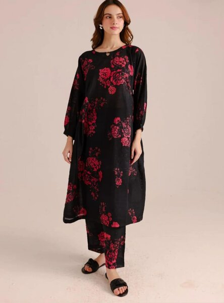 2pc unstitch khaddar suit