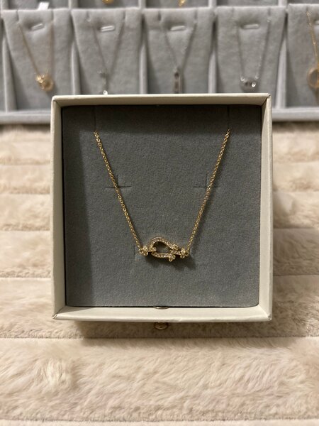 Collier délicat en or fin