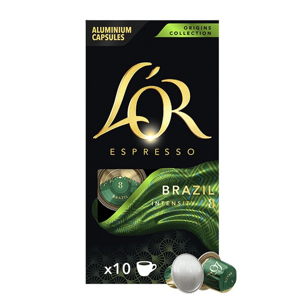 Capsules Espresso L'OR Brazil