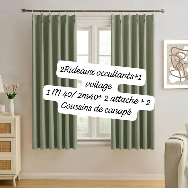 Ensemble Rideaux Occultants