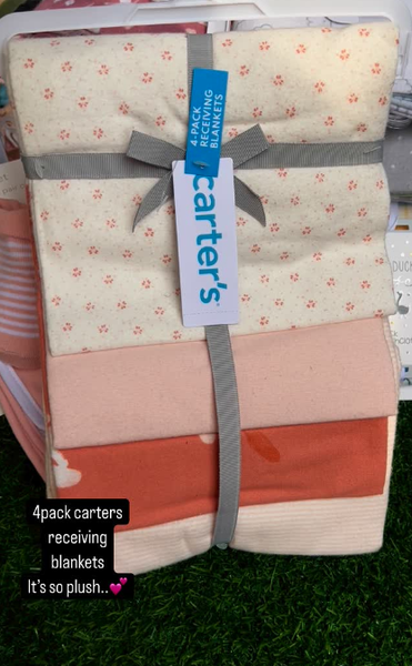 blankets cotton 4 pack carters