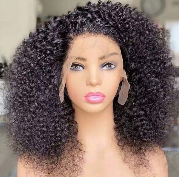 Perruque kinky curly
