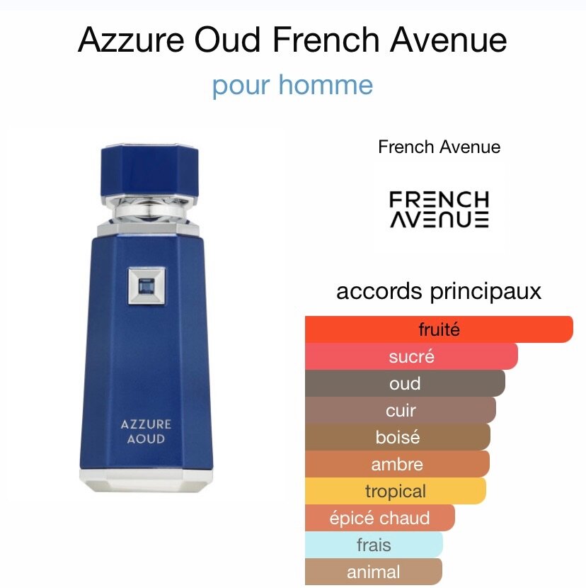 Parfum Homme Azzure Oud
