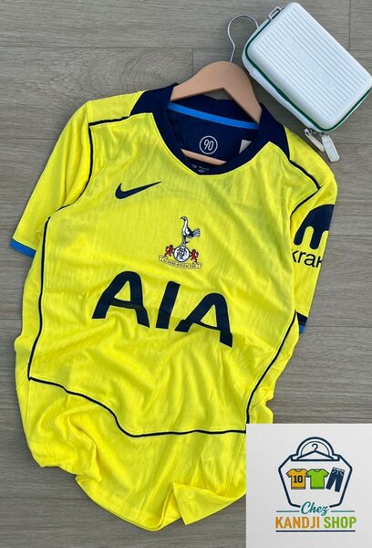 Maillot de Football Jaune