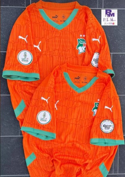 Maillots de Football Puma Côte d'Ivoire
