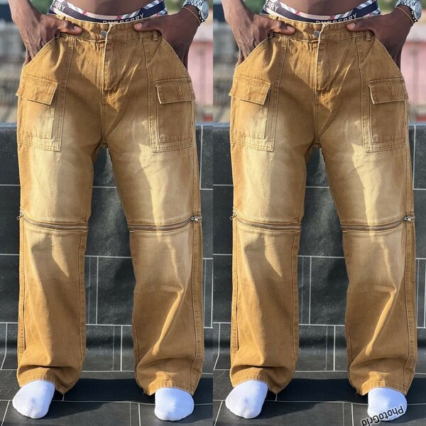 Pantalons cargo décontractés homme