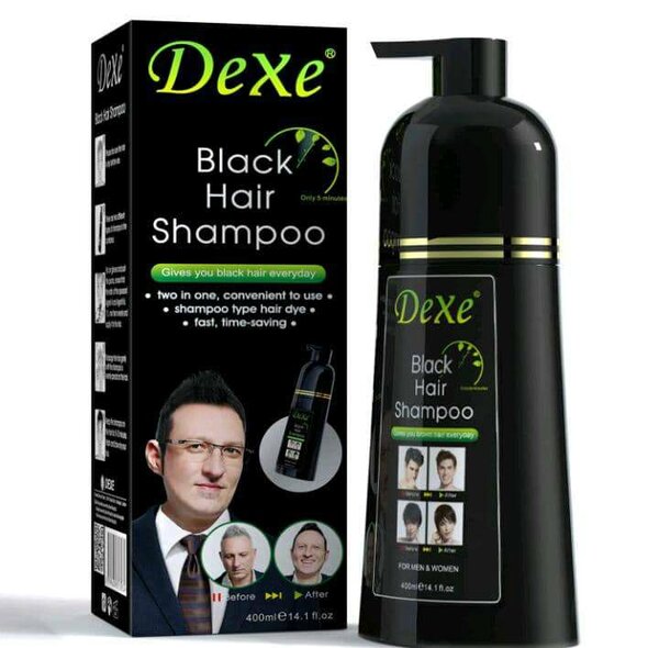 Shampooing Dexe black haïr shampoo 400 ml