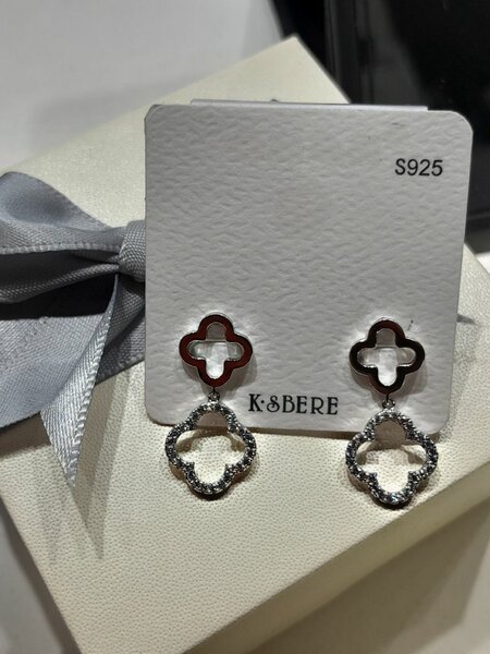 Серебряные сережки