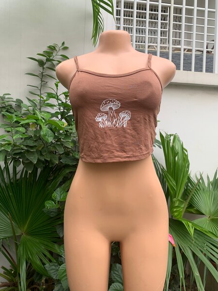 Camisole Bohème Champignons