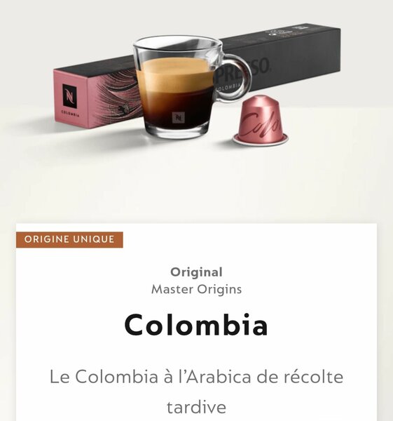 Capsule Café Colombia
