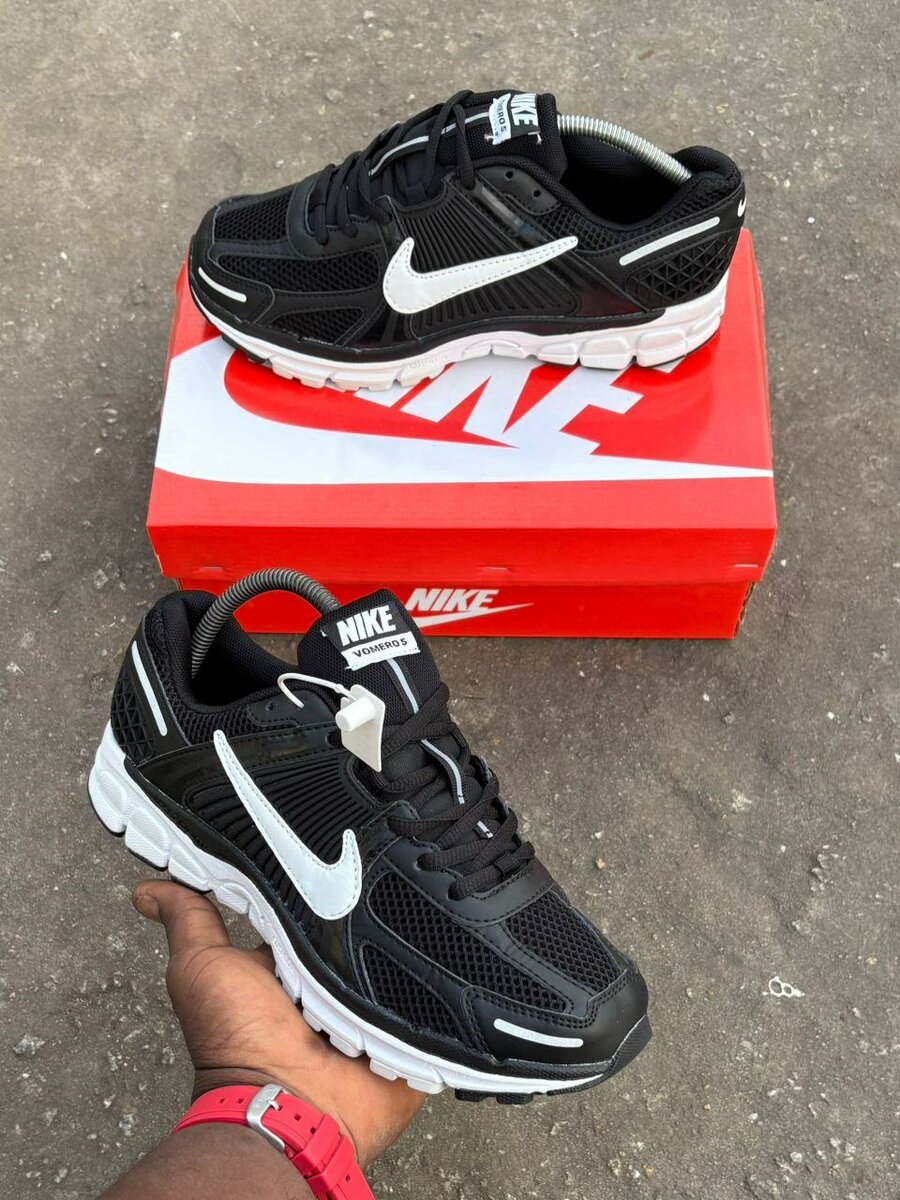 Baskets Nike noires unisex