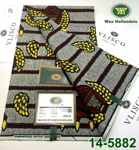 Tissu Wax Hollandais Vlisco