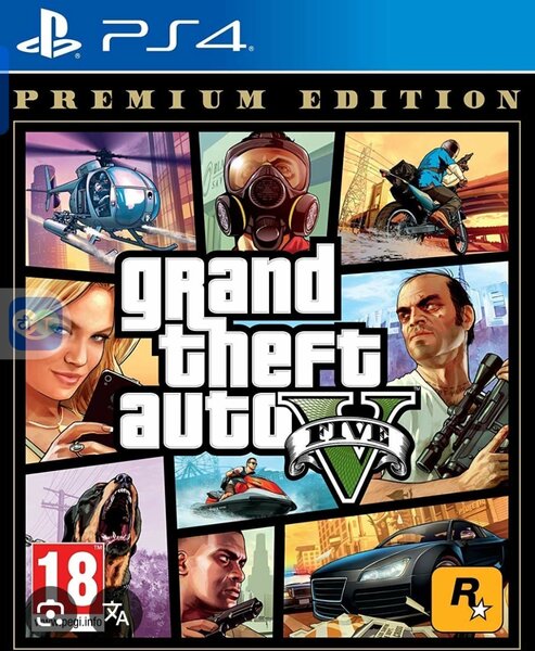 Jeu PS4 Grand Theft Auto V