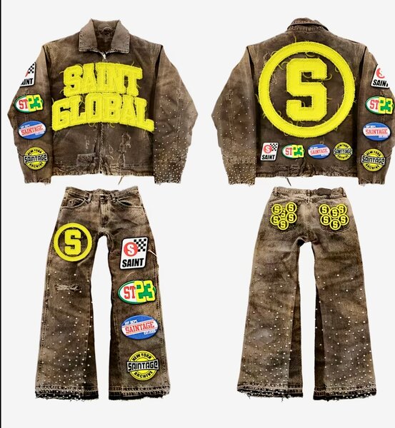 Veste et Jean Style Urbain