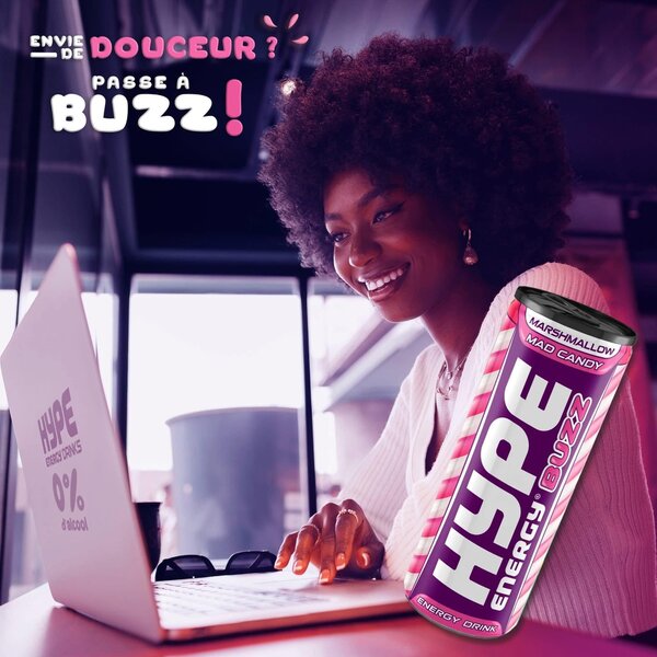Hype Energy Buzz Marshmallow