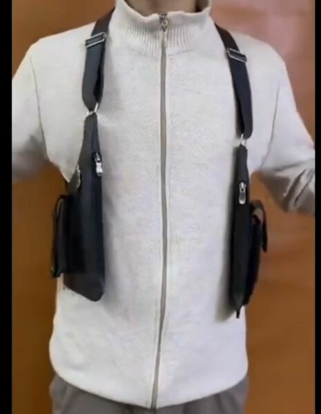 Sac Antivol double bandoulière