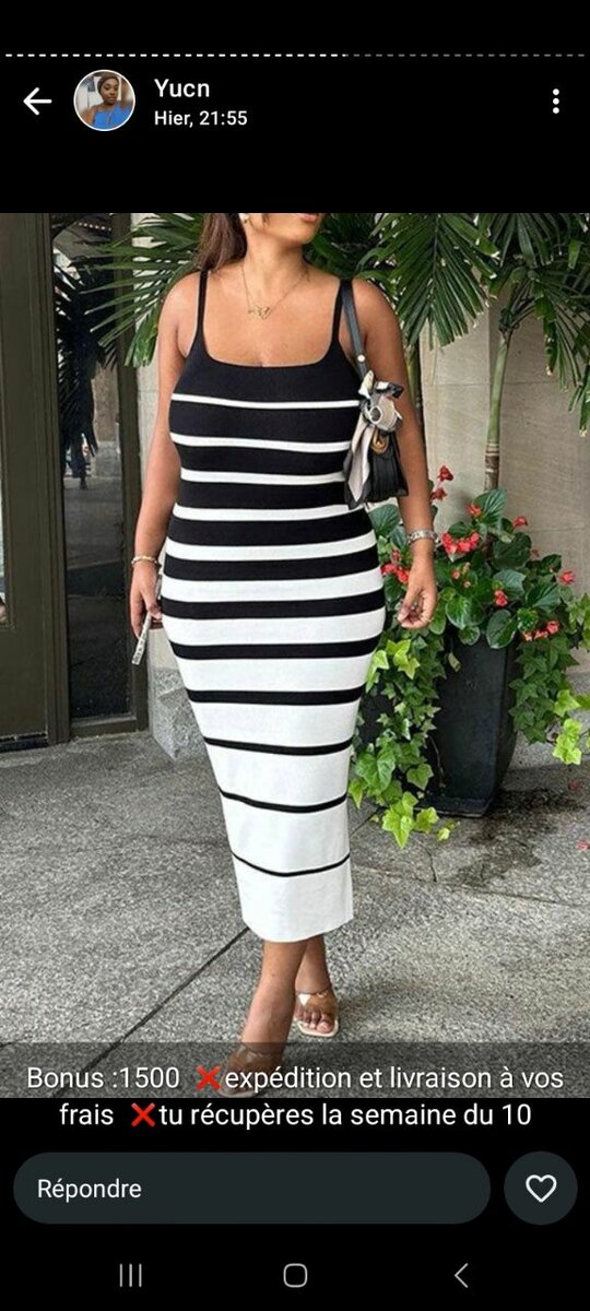 Robe moulante élégante