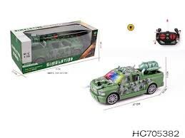 Voiture RC Camouflage 1:16